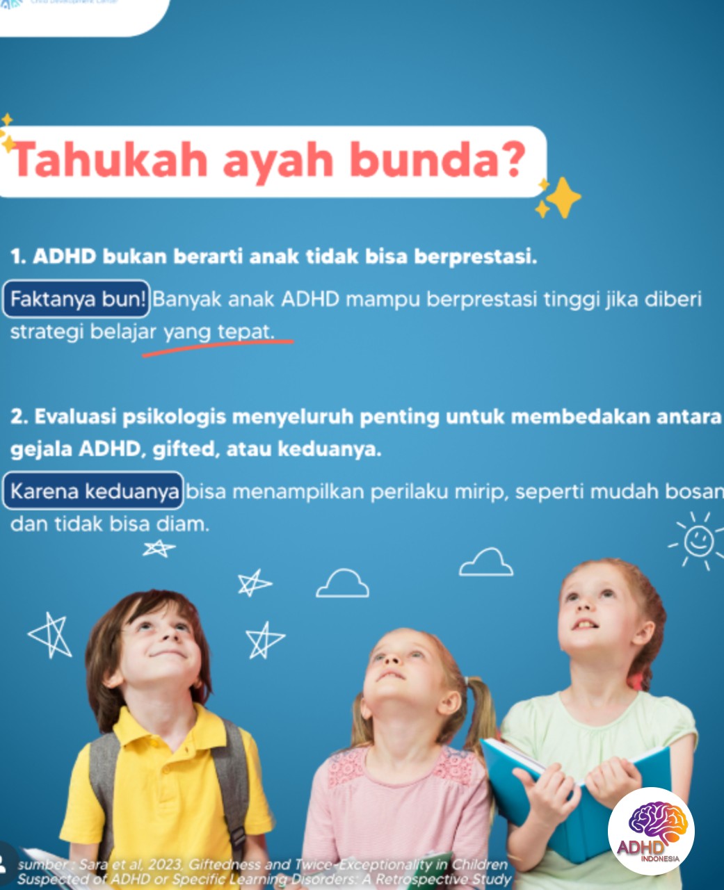 Peran Orang Tua dalam Mendampingi Anak ADHD di Kabupaten Asmat