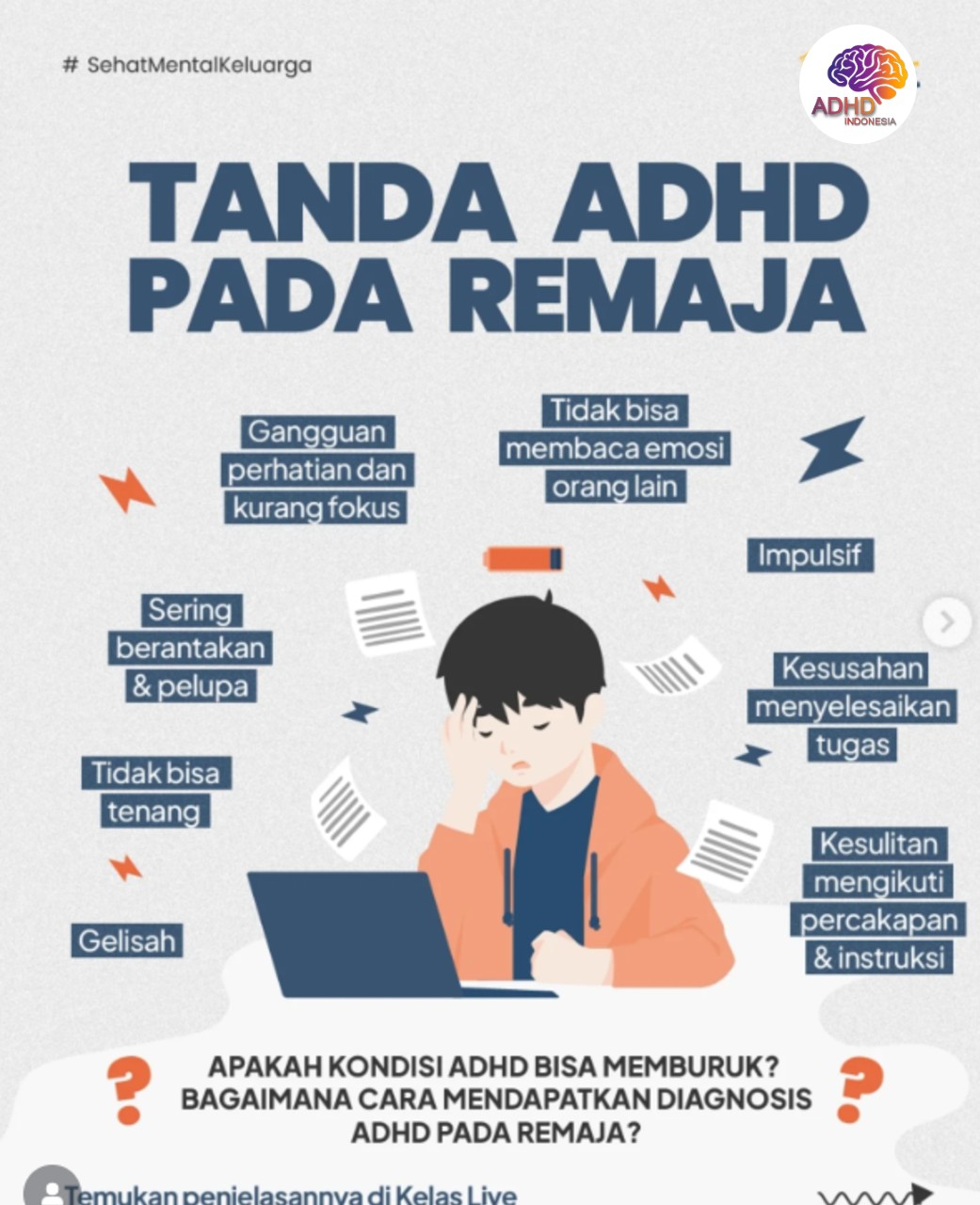 Screening ADHD Non-Diagnostik: Edukasi Awal bagi Orang Tua di Kabupaten Asmat