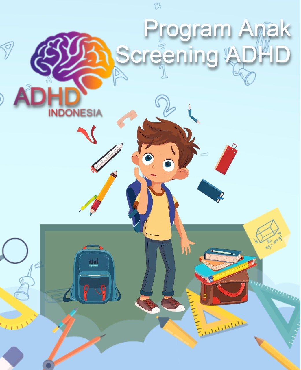 Program ADHD Indonesia Kabupaten Asmat Screening ADHD Non-Diagnostik