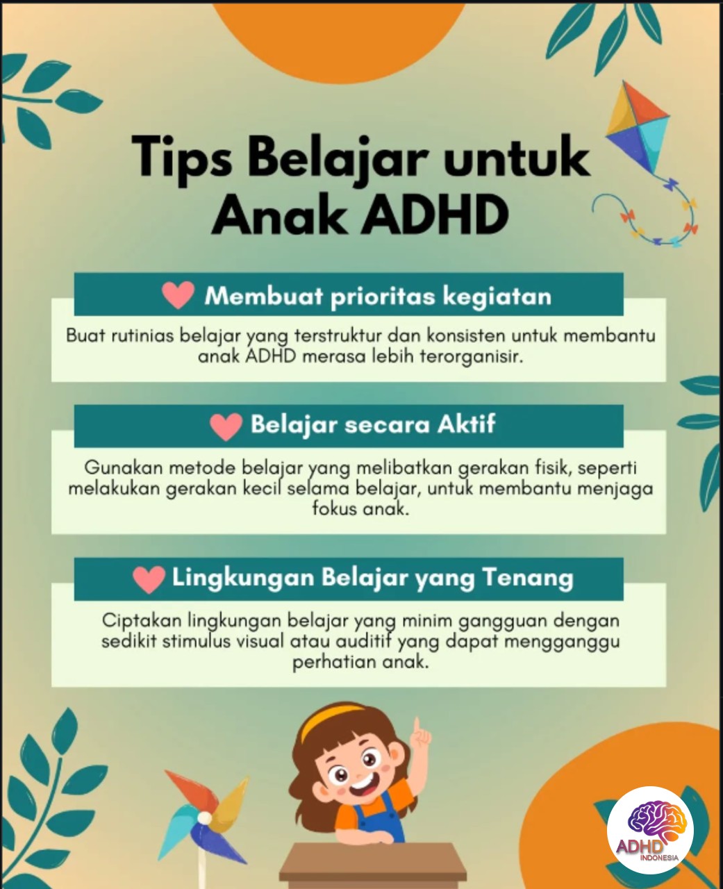 Strategi Belajar yang Cocok untuk Anak ADHD di Kabupaten Asmat