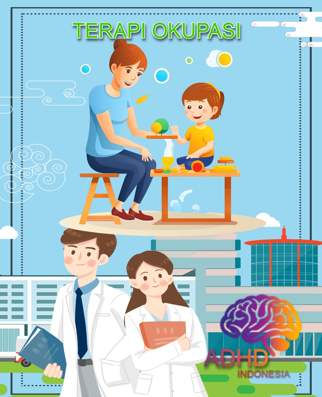 Rujukan untuk Terapi Okupasi untuk Anak ADHD Indonesia Kabupaten Asmat